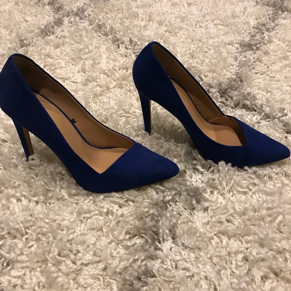 Express Royal Blue Heels